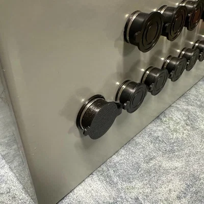 Nắp che bụi TPU cho đầu nối hàng không GX16 và GX20