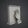 Bàn tay đâm xuyên tường – Tác phẩm điêu khắc ấn tượng - Thumbnail 2