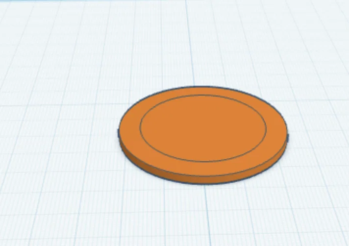 Miếng lót ly tròn đơn giản - Dự án in 3D nhanh chóng cho người mới - Image 1