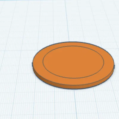 Miếng lót ly tròn đơn giản - Dự án in 3D nhanh chóng cho người mới
