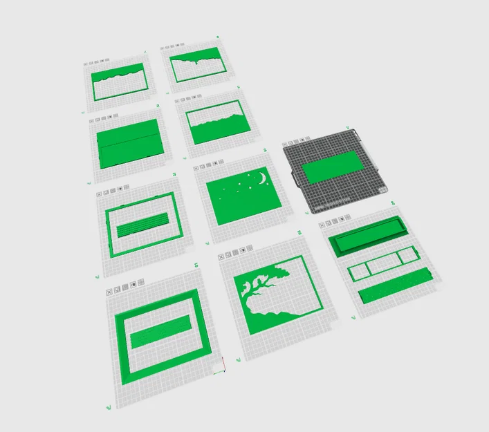 Layered Diorama: Ngọn Hải Đăng Dưới Ánh Sao - Image 3