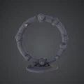 Cổng Vòm Cơ Khí (Mechanical Ring Portal) – Cánh Cổng Tròn Phong Cách Sci-Fi - Thumbnail 1