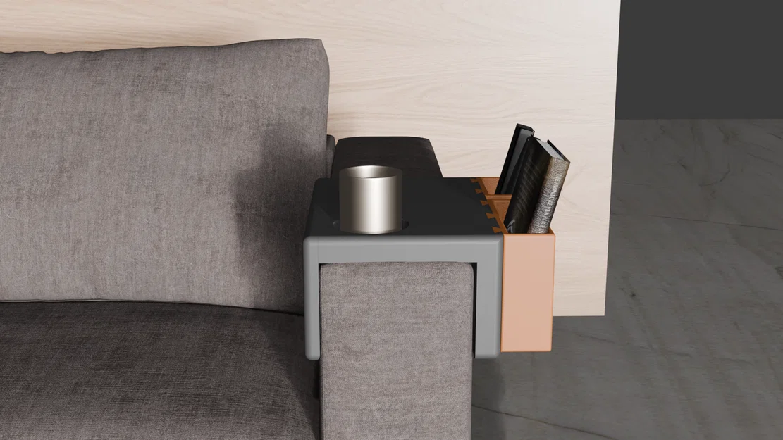 Bàn Kệ Đa Năng Gắn Tay Vịn Ghế - Image 2