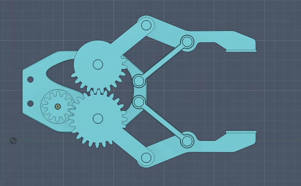 Mô hình kẹp robot (Robotic Gripper) - Image 2