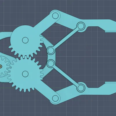 Mô hình kẹp robot (Robotic Gripper)