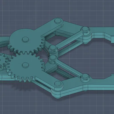 Mô hình kẹp robot (Robotic Gripper)