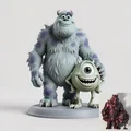 Monsters Inc. (Bob Razowski & Jacques Sullivan) - Thumbnail 1