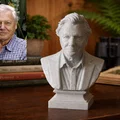 Mô hình in 3D: Tượng bán thân David Frederick Attenborough - Thumbnail 1