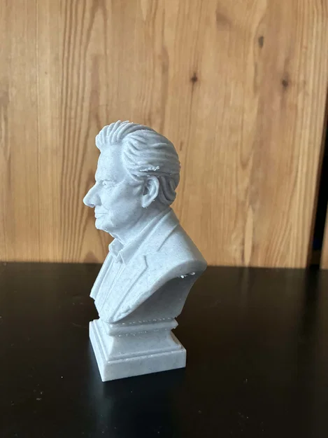 Mô hình in 3D: Tượng bán thân David Frederick Attenborough - Image 3