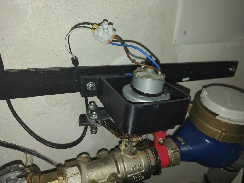 Khung giá đỡ thay thế cho bộ điều khiển van nước thông minh MOES - Image 1