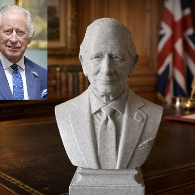 Tượng bán thân Charles III Philip Arthur George