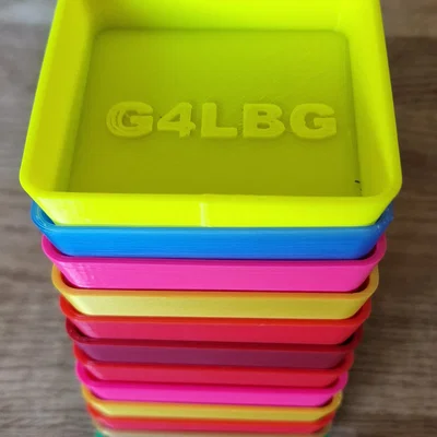 Khay đựng token board game xếp chồng tiện lợi