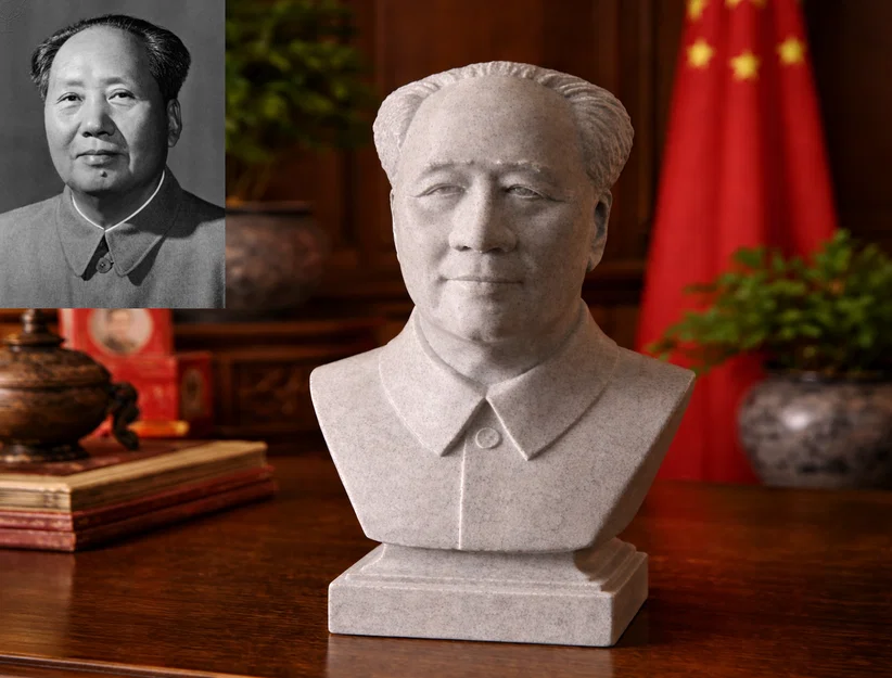 Tượng bán thân Mao Trạch Đông - Image 1