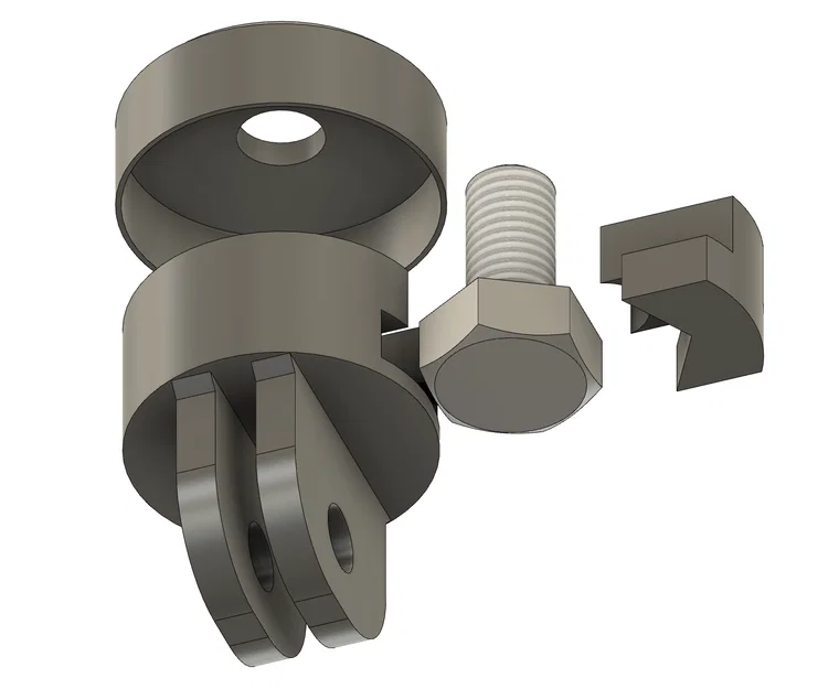 Bộ chuyển đổi ngàm GoPro sang chân đế 1/4-20 siêu bền - Image 2