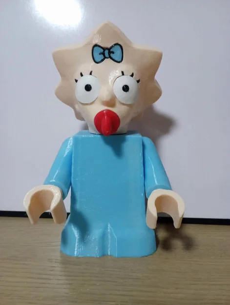 Mô hình Maggie Simpson kích thước lớn - Đồ chơi in 3D cực chất - Image 1