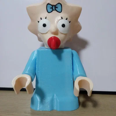 Mô hình Maggie Simpson kích thước lớn - Đồ chơi in 3D cực chất