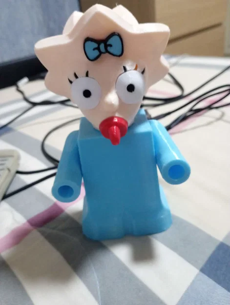 Mô hình Maggie Simpson kích thước lớn - Đồ chơi in 3D cực chất - Image 5