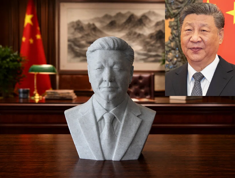 Tượng bán thân ông Tập Cận Bình (Xi Jinping Bust) - Image 1