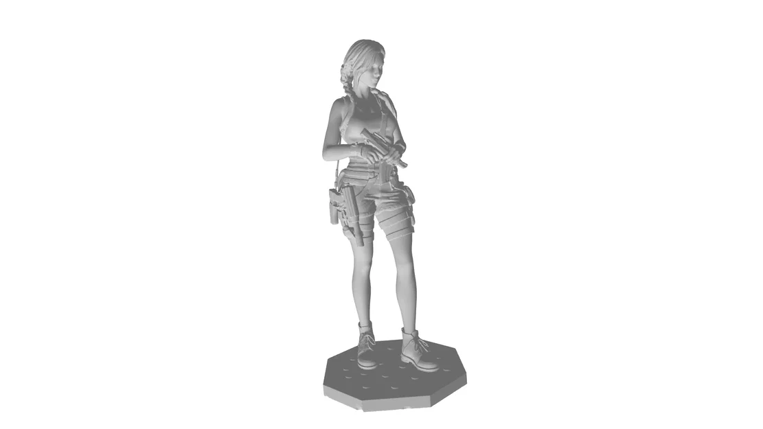 Mô hình 3D Lara Croft - Nhân vật huyền thoại Tomb Raider cho dân sưu tầm - Image 1