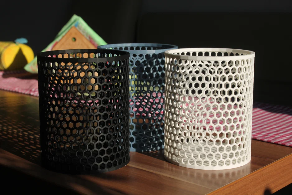 Khay Đựng Đồ Tổ Ong Có Nắp - Image 1