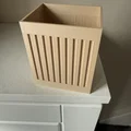 Hộp đựng đồ họa tiết kẻ sọc dọc in 3D hiện đại, tối giản - Thumbnail 2