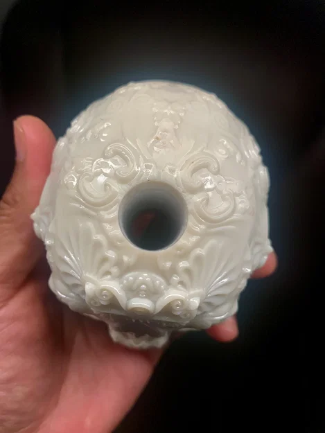 Ống cắm bút đầu lâu Dia de los Muertos (Bản remix) - Image 3