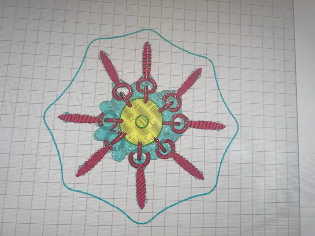 Mô hình trang trí 3D hình hoa (Flower) đẹp mắt và ấn tượng - Image 2