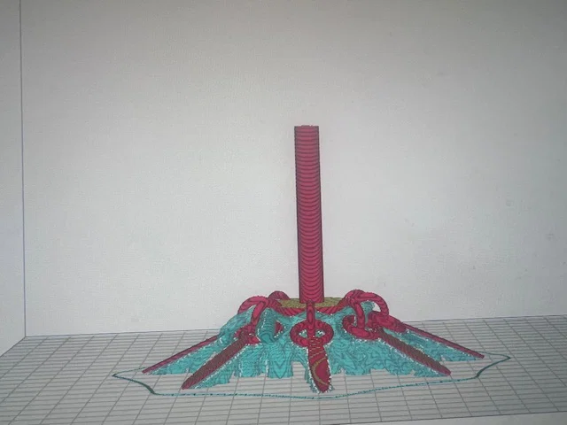 Mô hình trang trí 3D hình hoa (Flower) đẹp mắt và ấn tượng - Image 3