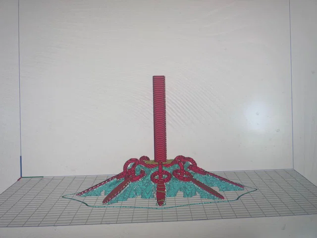 Mô hình trang trí 3D hình hoa (Flower) đẹp mắt và ấn tượng - Image 4