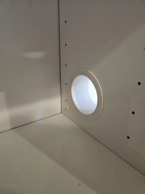 Nút luồn dây cáp cho kệ Ikea BESTA - Image 1