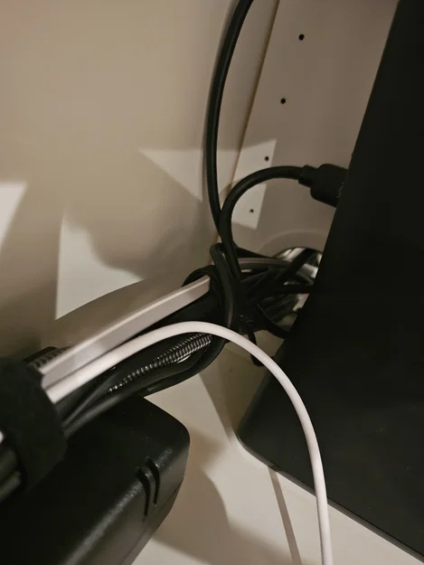 Nút luồn dây cáp cho kệ Ikea BESTA - Image 4