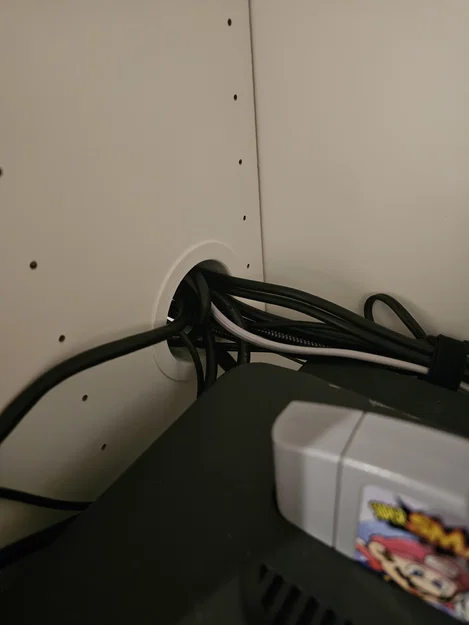 Nút luồn dây cáp cho kệ Ikea BESTA - Image 5