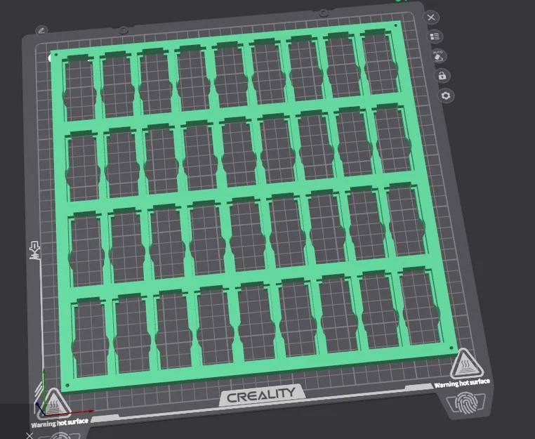 Khuôn cố định móc khóa cho máy cắt laser - Image 1