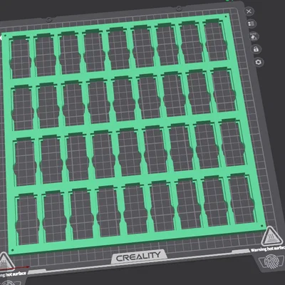 Khuôn cố định móc khóa cho máy cắt laser