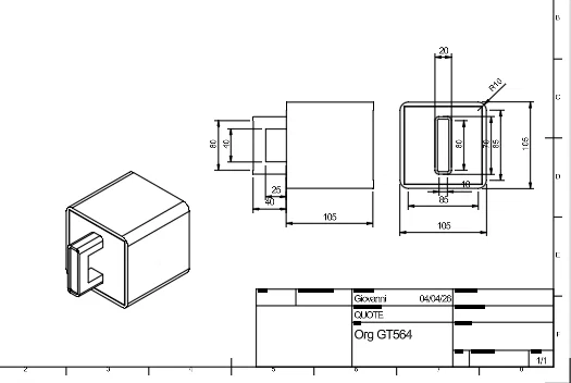 Hộp đựng đồ đa năng ORGANIZZATORE GT564 cho nhà bếp và bàn làm việc - Image 4