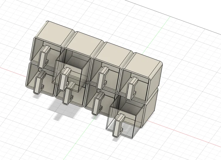 Hộp đựng đồ đa năng ORGANIZZATORE GT564 cho nhà bếp và bàn làm việc - Image 6