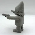 Mô hình John Wick Gnome - Thumbnail 3