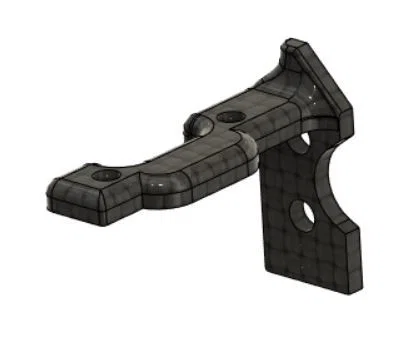 Ngàm gắn CR Touch cho bộ đùn Micro Swiss NG - Image 2