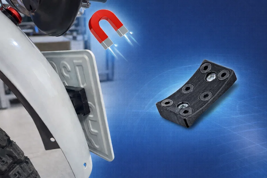 Giá đỡ biển số nam châm cho Simson S51 - Image 1