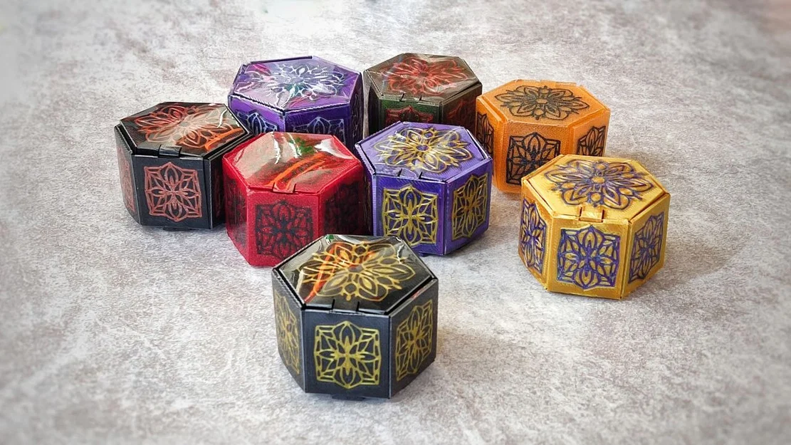 Hộp Quà Lục Giác Cao Cấp Có Thể Gấp Gọn - Image 1