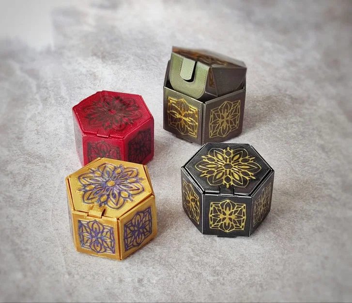 Hộp Quà Lục Giác Cao Cấp Có Thể Gấp Gọn - Image 6