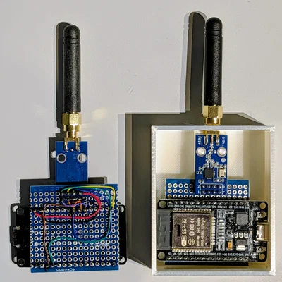 Vỏ hộp ESPsomfyRTS cho board ESP-WROOM-32