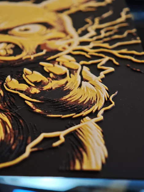 Pikachu nổi quạu - Tranh HueForge 300x224mm - Image 4