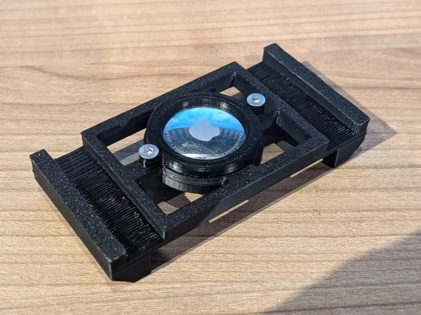 Giá đỡ bình ắc quy Simson S51 tích hợp ngàm giữ AirTag - Image 4