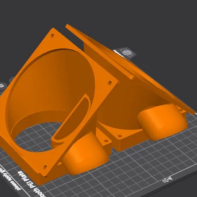 Ốp quạt tản nhiệt Nerdocy hoặc Nerdq 90-120