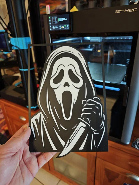Ghostface / Scream - Mô hình trang trí 3D - Image 2