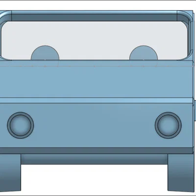 Mô hình xe hơi cổ điển - File in 3D trang trí độc đáo