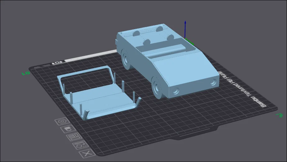 Mô hình xe hơi cổ điển - File in 3D trang trí độc đáo - Image 2