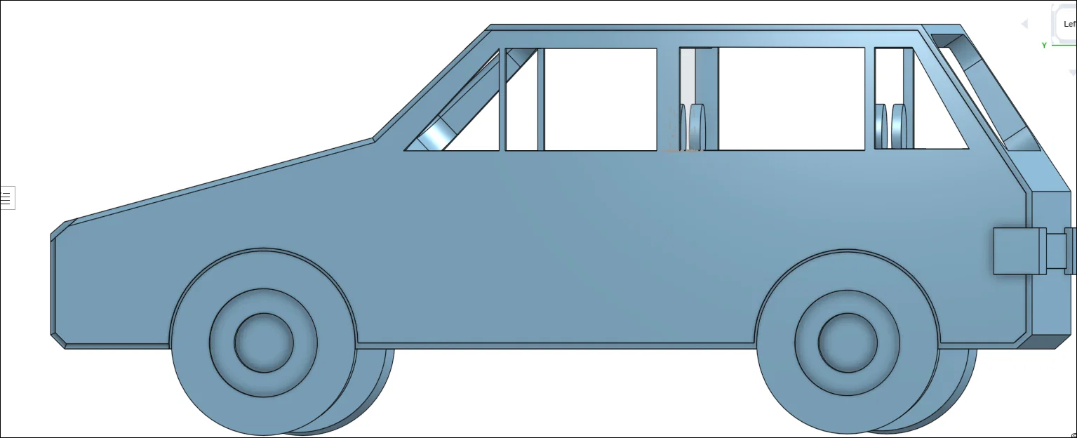Mô hình xe hơi cổ điển - File in 3D trang trí độc đáo - Image 3