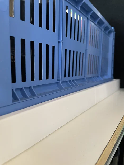 Thanh ray trượt kèm chốt khóa cho thùng HAY-Crate cỡ M (34,5 cm) - Image 2